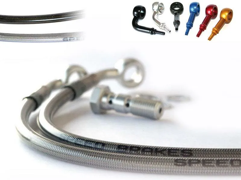 Rabatter SpeedBrakes Aviation Wąż hamulcowy stal nierdzewna/tytanowy banjo