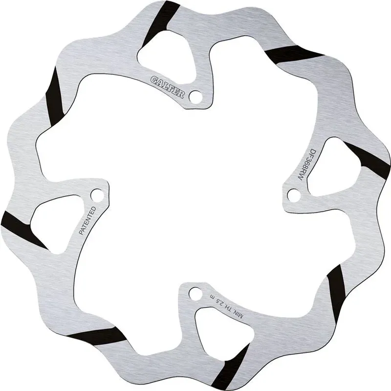 BRAKE DISC FIXED WAVE GROOVED Rabatter