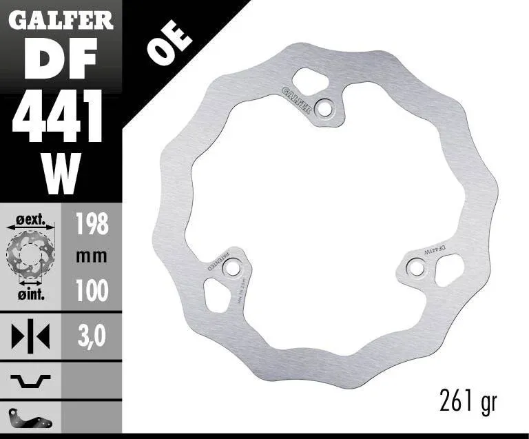 BRAKE DISC FIXED WAVE Trygg betalning