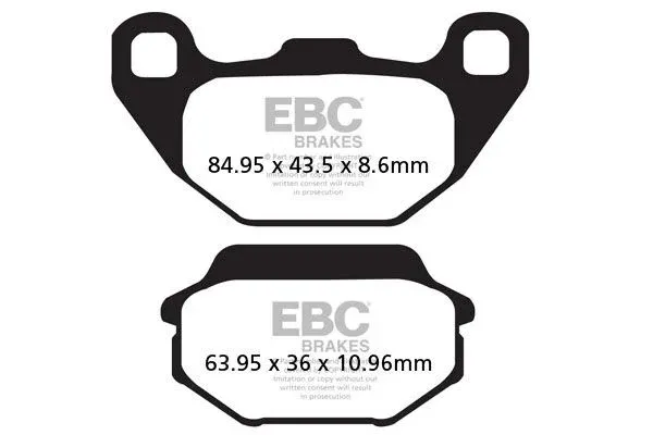 Begränsat antal BRAKE PAD CARBON SCOOTER