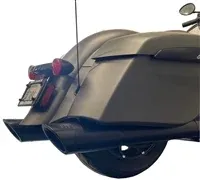 Expressleverans Slip-on Ljudd�mpare B.A.M Indian Chieftain Svart