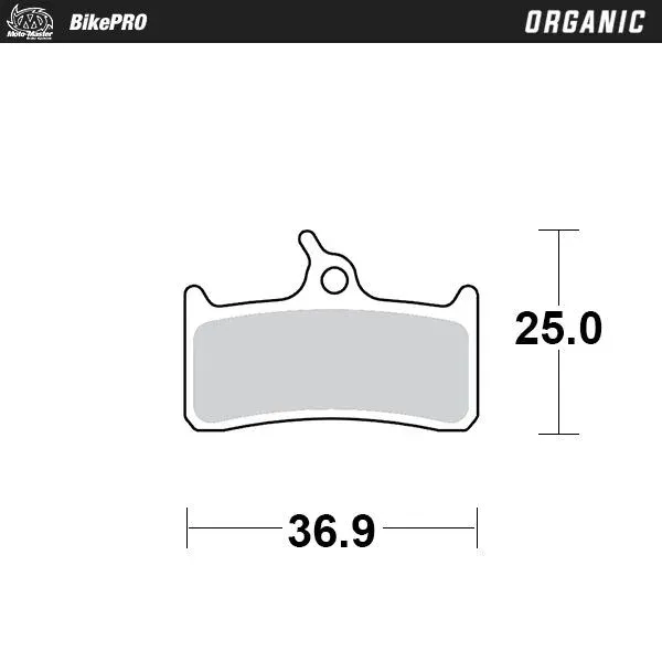 BRAKE PAD ORGANIC I lager