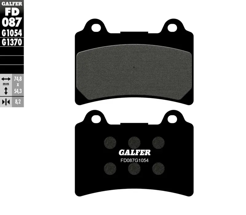 Rea BRAKE PAD SEMI METAL