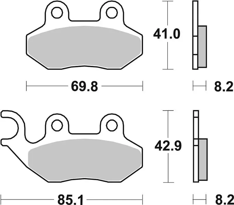 Populär BRAKE PAD CAR/CER