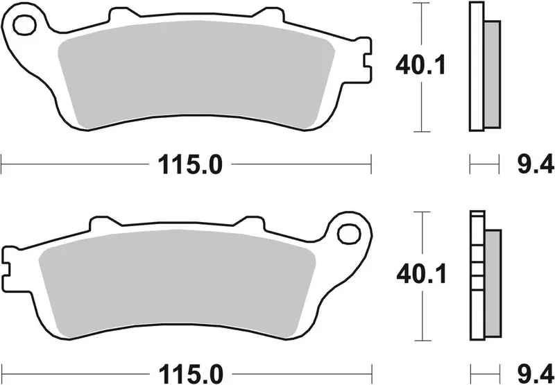 BRAKE PAD CAR/CER SCOOT Lägg i varukorgen