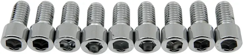 Säker betalning Socket-Head Bolt 3/8-16X0.75 Smooth Chrome