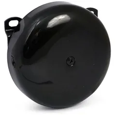 Erbjudande 7″ round CV air cleaner assembly. Black – 90-17 Big Twin; 88-22 XL Sportster. Med CV eller Delphi inj. (Exkl. e-throttle modeller)