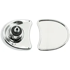 risnedsättning Touring fairing mount mirror kit. Single Vision, chrome – 96-13 Electra Glides; 06-13 FLHX; 09-13 Trikes. Batwing kåpa modeller