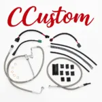 Utförsäljning Förlängningskit för 12″ styre – Krom – 2021-2023 Harley Touring utan ABS ( vajerkoppling)