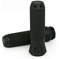 risnedsättning Cobra, billet aluminum grips. Black – 08-24 H-D med e-gasspjäll (exkl. 11-17 Softail CVO-modeller; 23-24 FLHXSE; 2024 FLHX; 2024 FLTRX; 18-24 FLTRXSE; 2024 FLTRX24; RA1 modell America & R2)