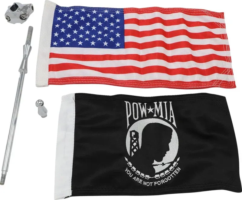 FLAG MOUNT KIT VERTICAL W/FLAG Billig
