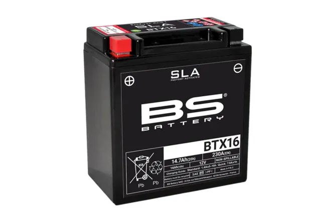 Erbjudande Batteri SLA BS Battery BTX16 12V - 14,7Ah