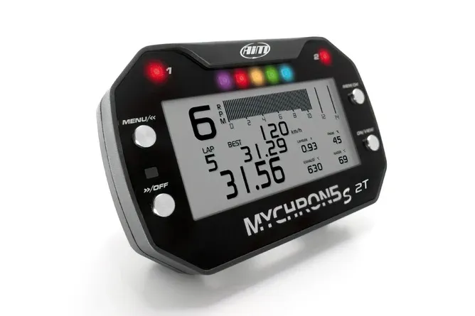 Lågt pris GPS Varvtidsmätare / Data Logger MyChron 5 S 2T med 2 vattentemperatursensorer