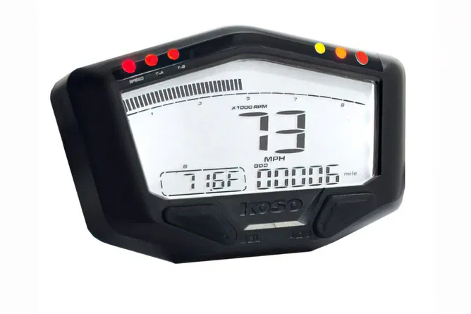 Billigare Speedometer Koso DB-02R Gatan godkänd