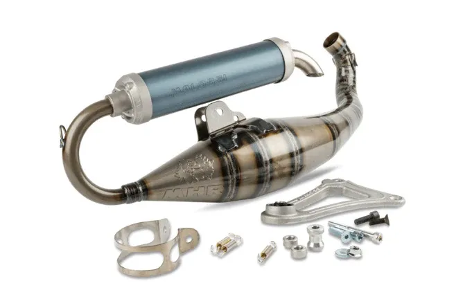 Snabb frakt Avgassystem Malossi MHR Team 3 70cc Minarelli horisontell